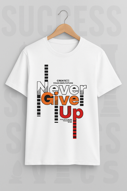" Never Give Up " American Deer Premium T-Shirt